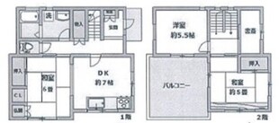 港南区戸建ての物件間取画像